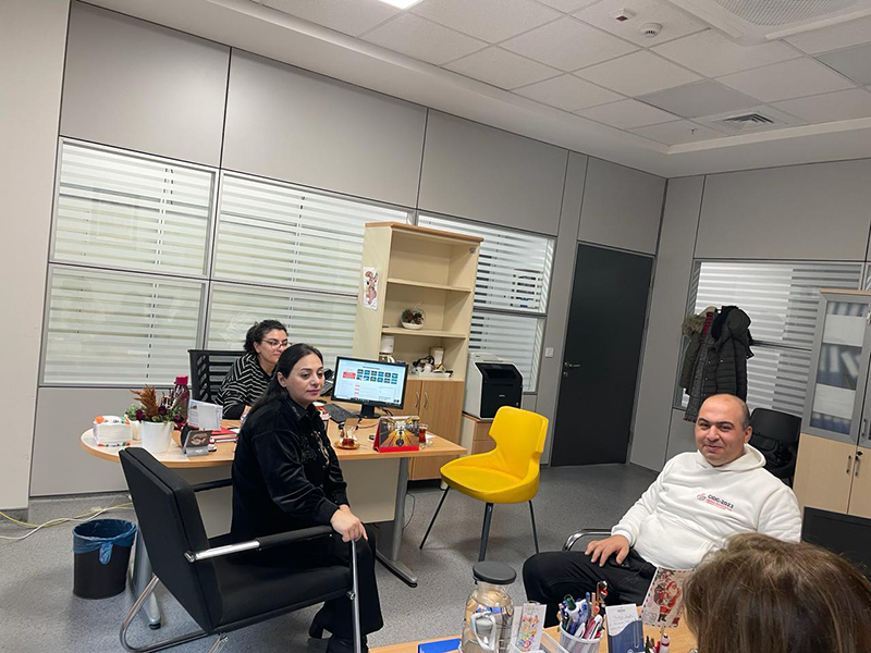 The visits of Nakhchivan State University employees to Turkey's Gazi University have ended