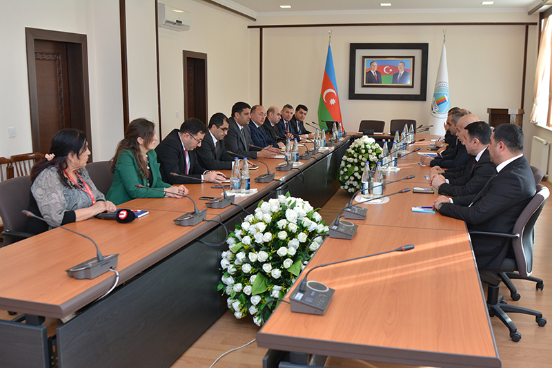 An agreement on joint cooperation was signed between Nakhchivan State University and "APF Group" Limited Liability Company.